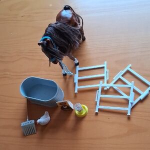Toy Horse Playset with Accessories